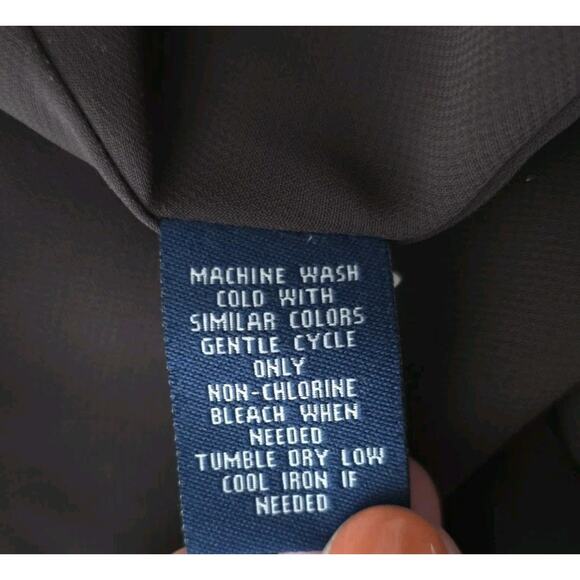 Vintage Chaps Pull On Skirt XL Paisley Dark Academia Fall Autumnal Librarian - Picture 11 of 14